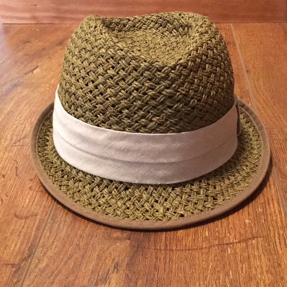 GAP Open Weave Fedora color- Deep Desertwood